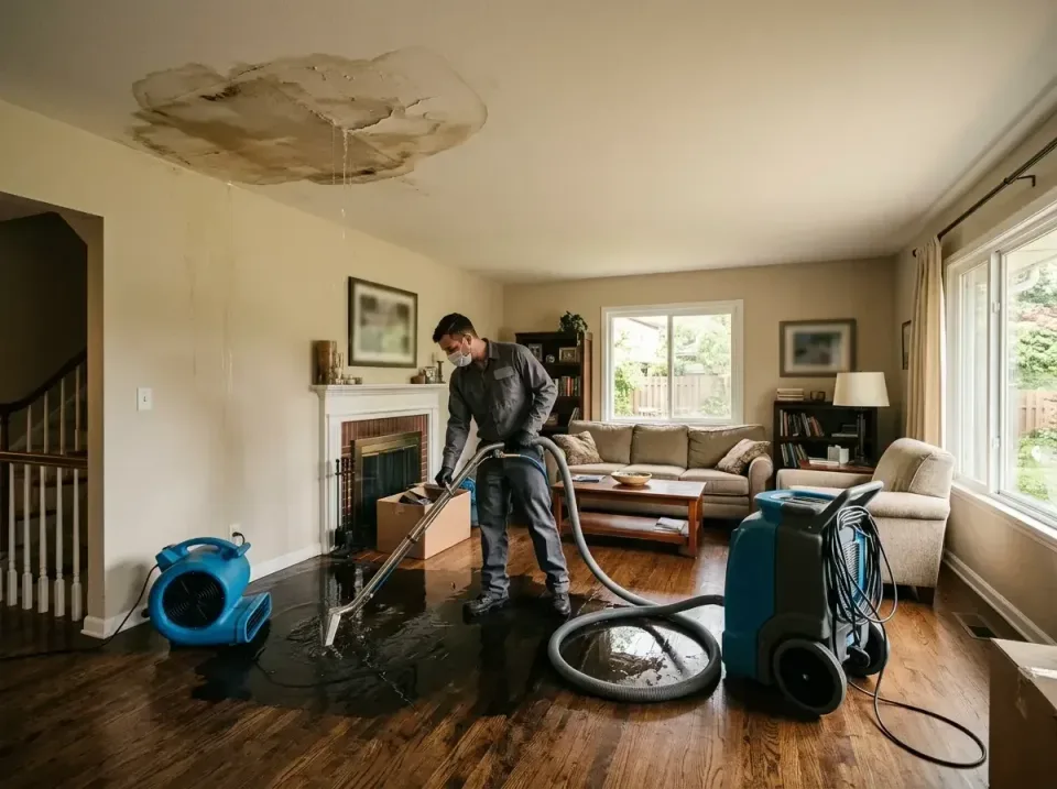 attic-pipe-burst-ceiling-drip-008 — frequently asked questions, Water Damage Restoration & Carpet Care in Lake Barrington, IL
